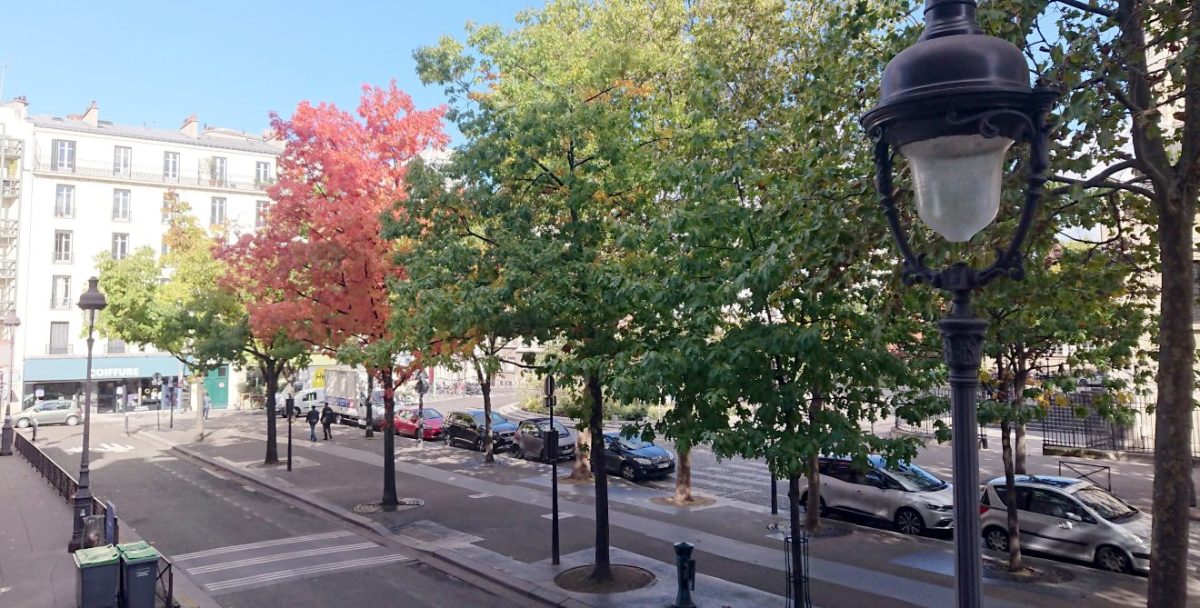 Place Jeanne d'Arc in fall