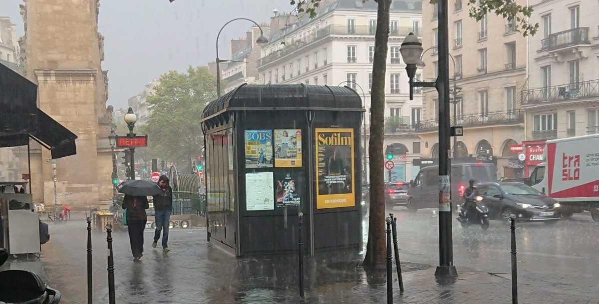 rainy paris