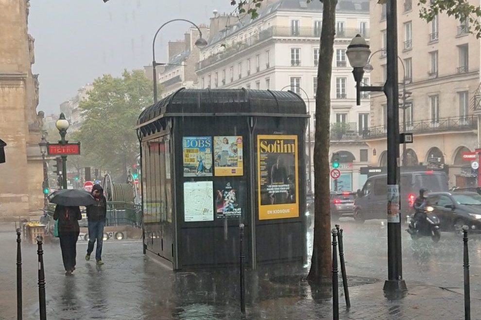 rainy paris