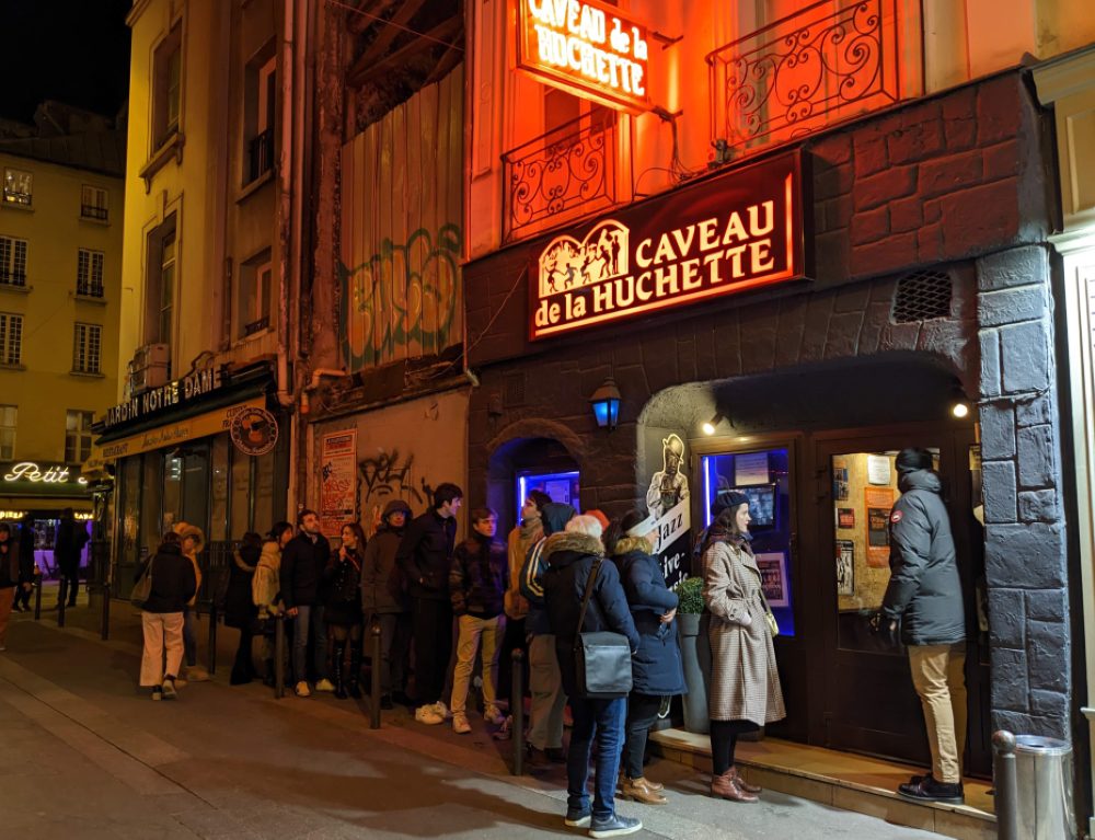 Caveau de la Huchette entrance