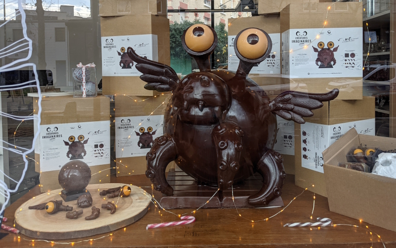 Atelier C chocolate monster