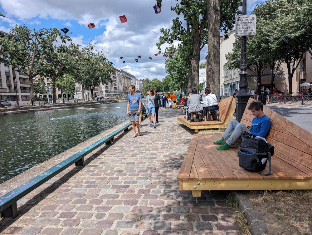 Paris Plages Canal Saint Martin