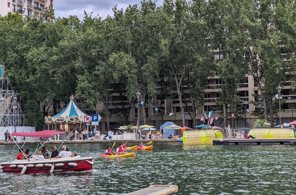 Paris Plages Bassin de la Villette