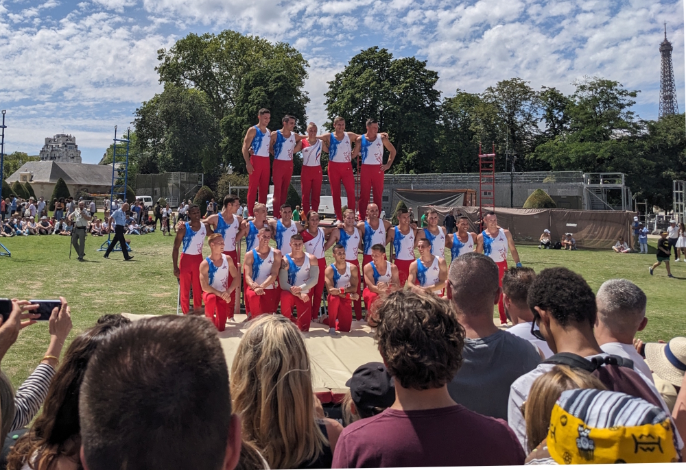 The Firefighters' Troupe of Gymnasts