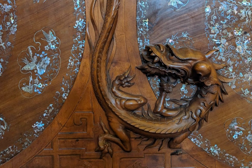 Detail of the Ennery Museum collection