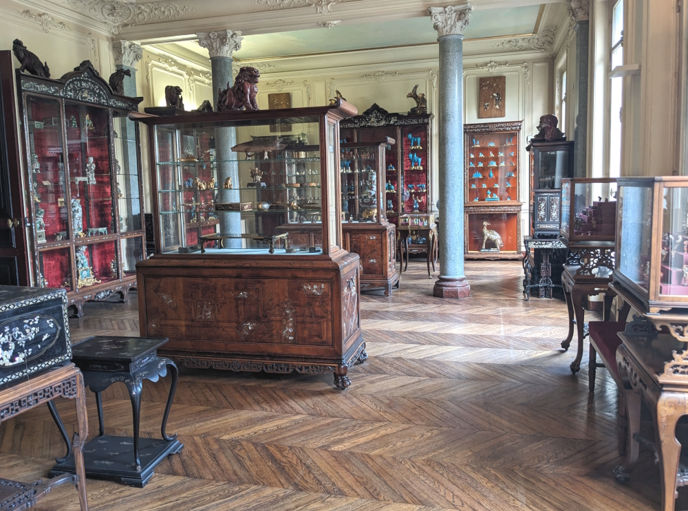 Interior of the Ennery Museum
