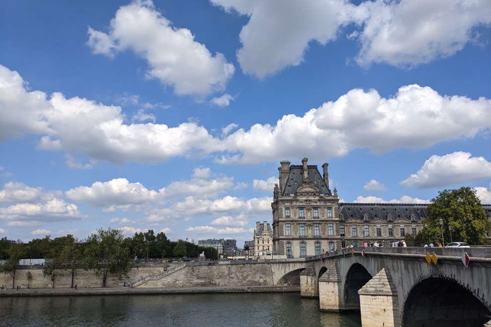 The Louvre and the Seine