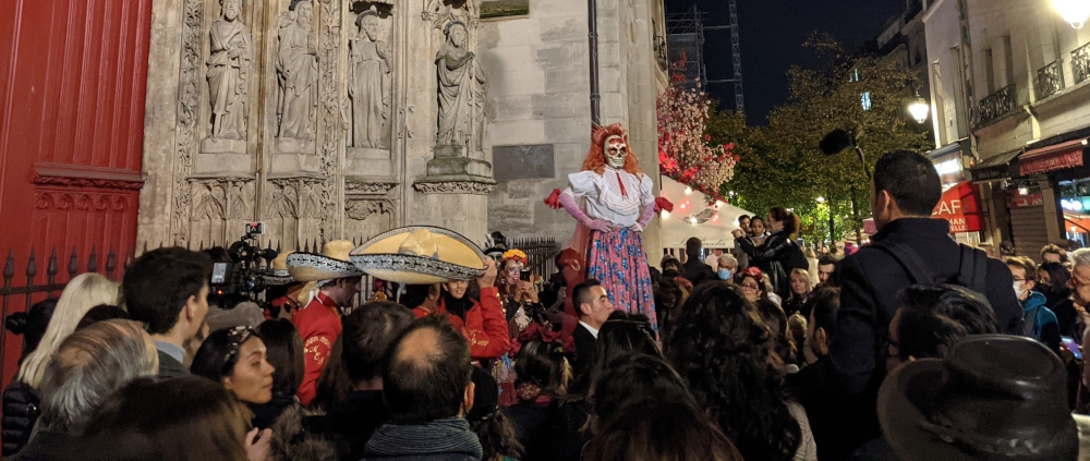 Day of the Dead parade at St Merry