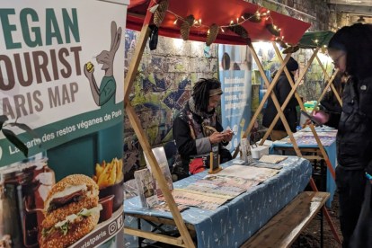 Vegan Tourist Map Paris