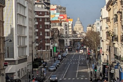 View from Place Jeanne d'Arc