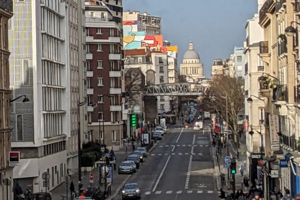 View from Place Jeanne d'Arc