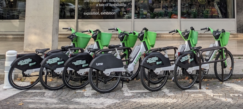 Lime bikes