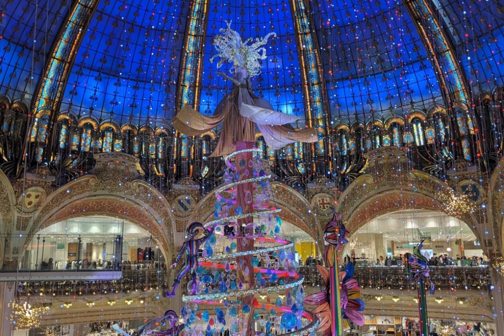 Galeries Lafayette tree