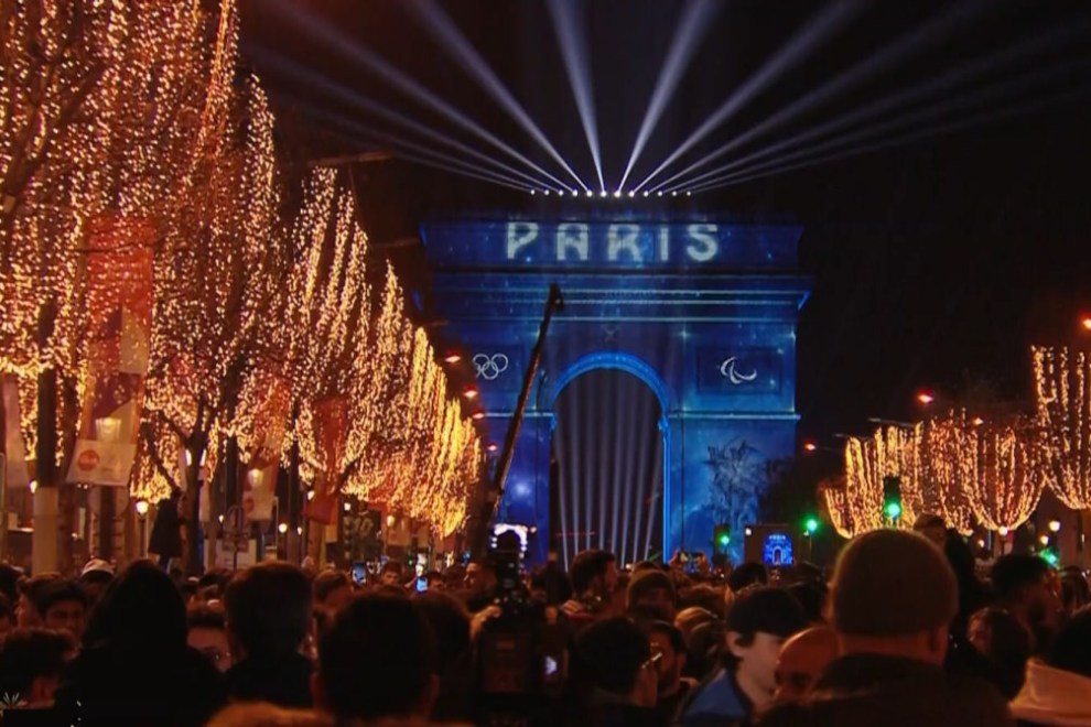 Arc de Triomphe New Year