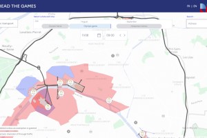 Interactive Olympic Map of Paris