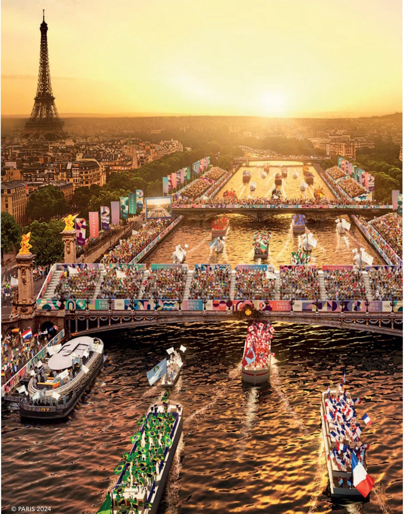 Official image of what the Opening Ceremony will look like.