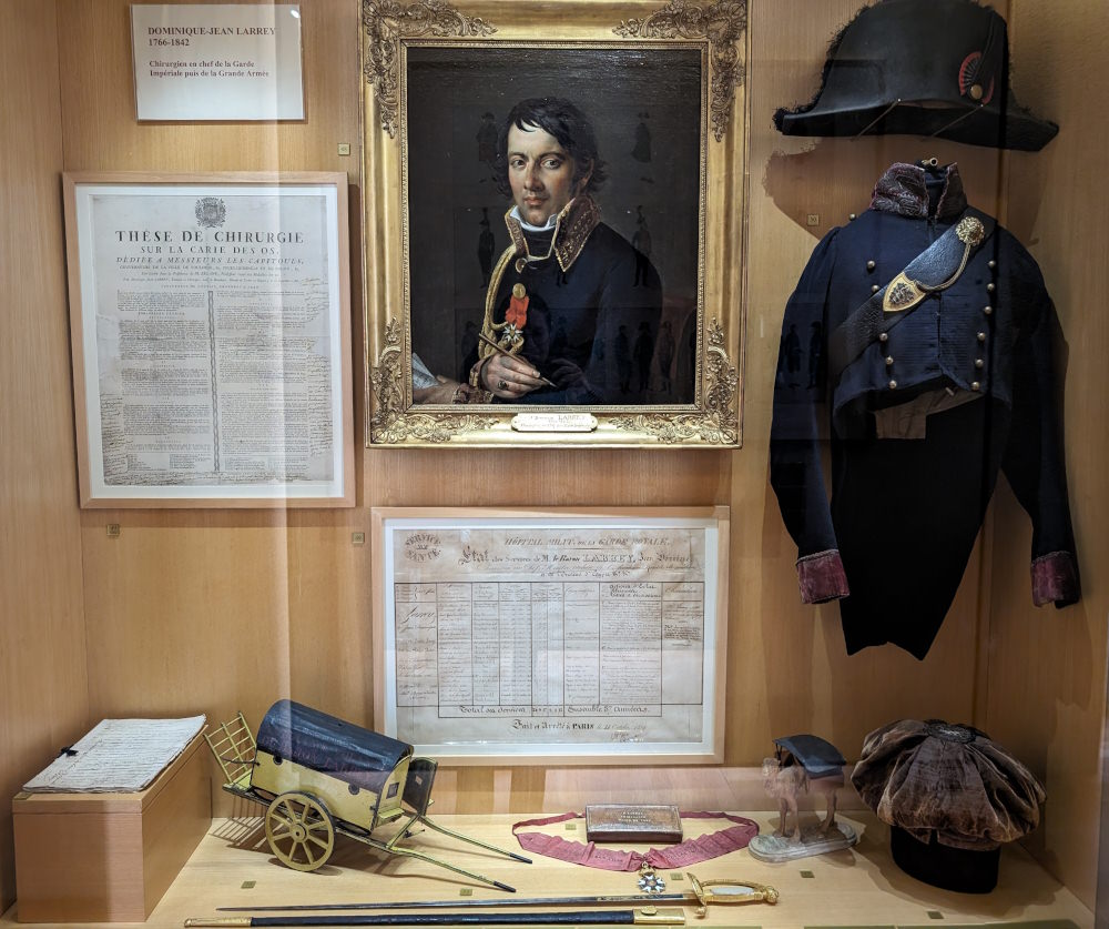 Dr Larrey, the father of emergency medicine under Napoléon I.