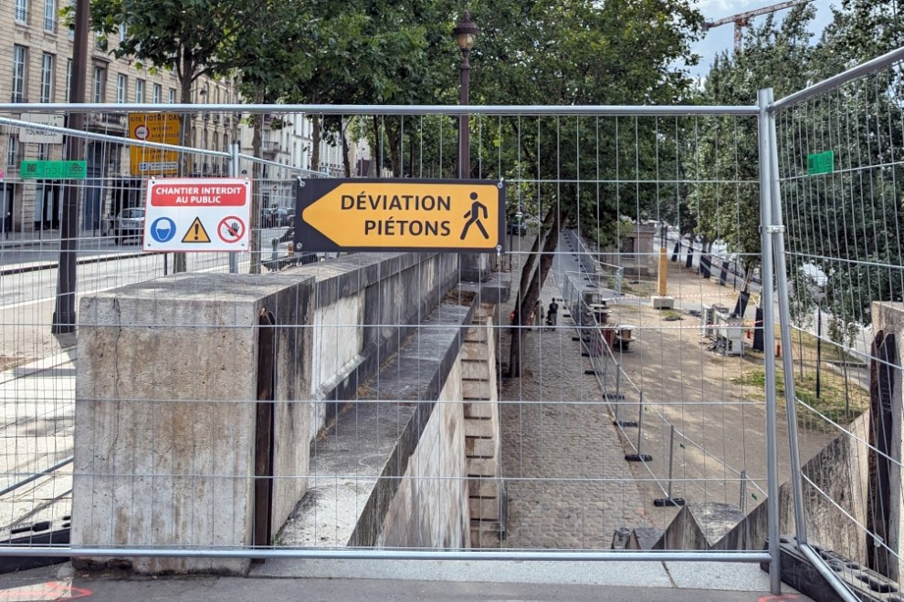 Olympics detours