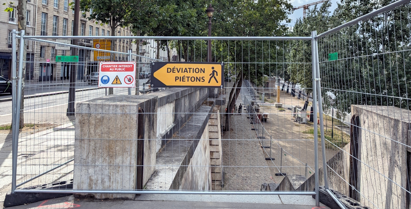 Olympics detours