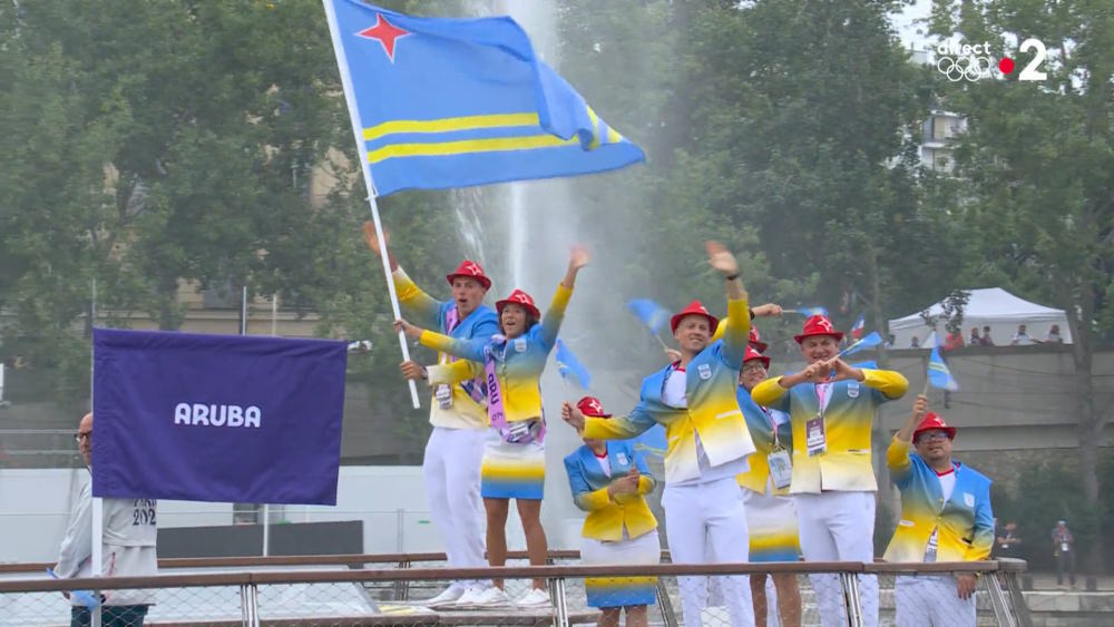 Shout out to colorful Aruba!