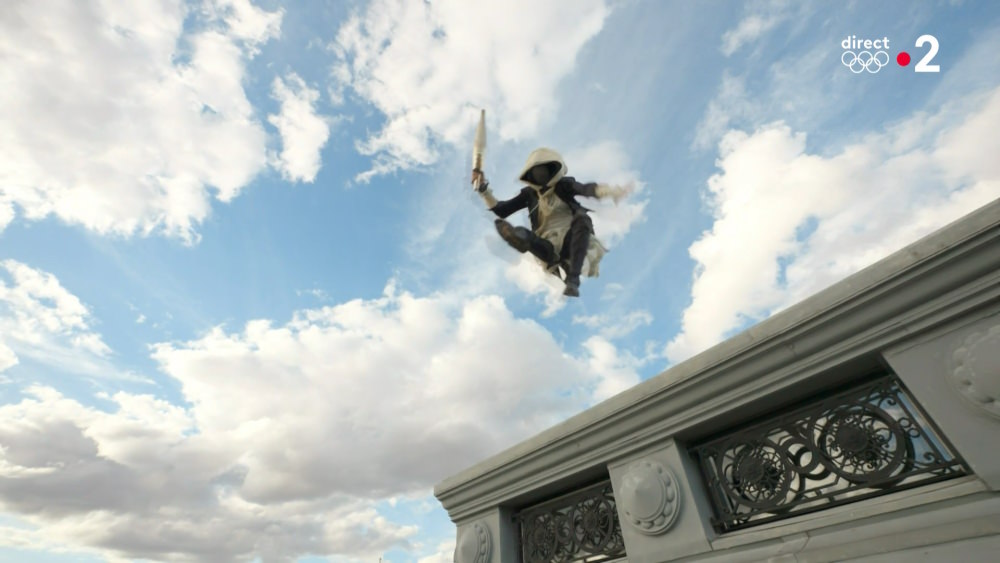 Parkour on Paris rooftops