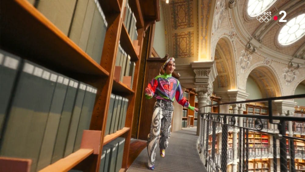 Set in the French National Library at Richelieu.