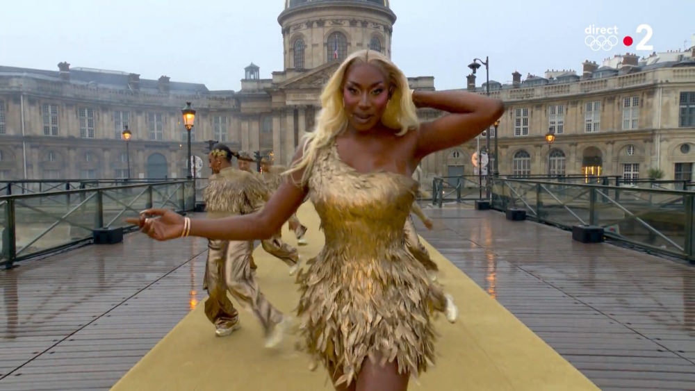 Aya Nakamura in Dior