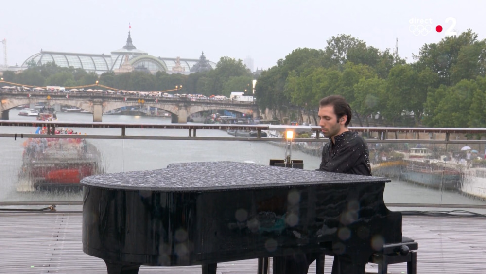 Alexandre Kantorow on the piano