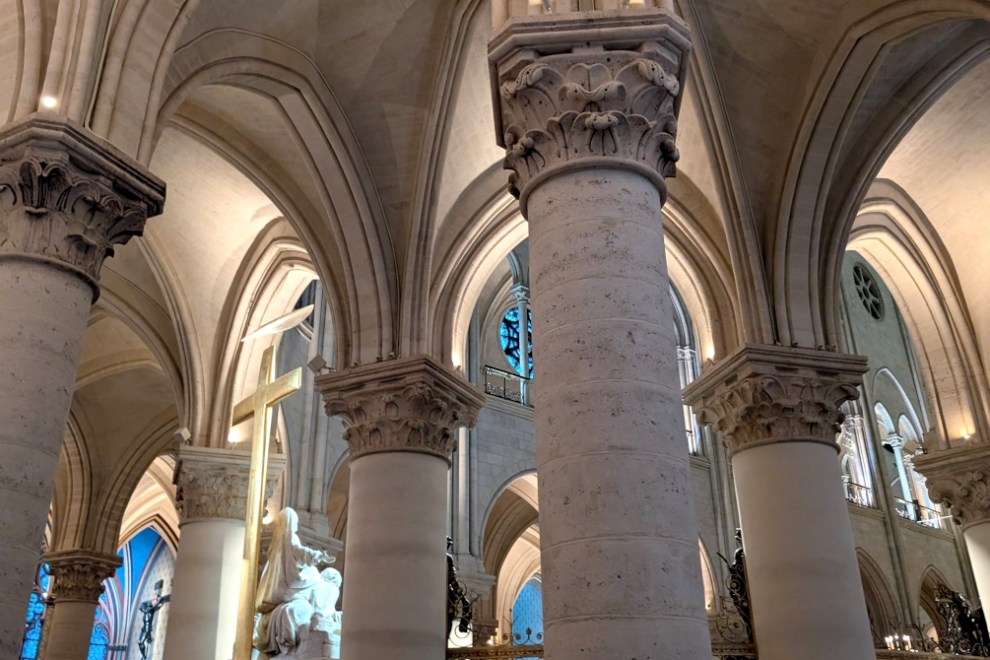 Notre Dame pillars