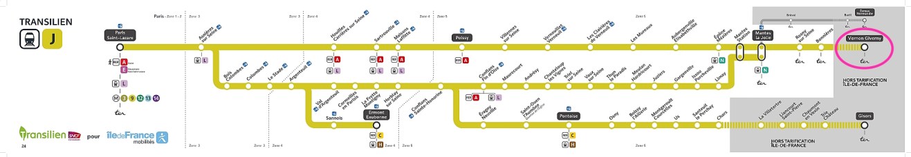 TER station on J line