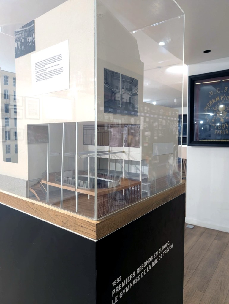Model of the YMCA court 