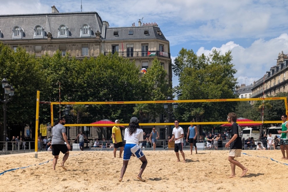 Beach volleyball Hôtel de Ville