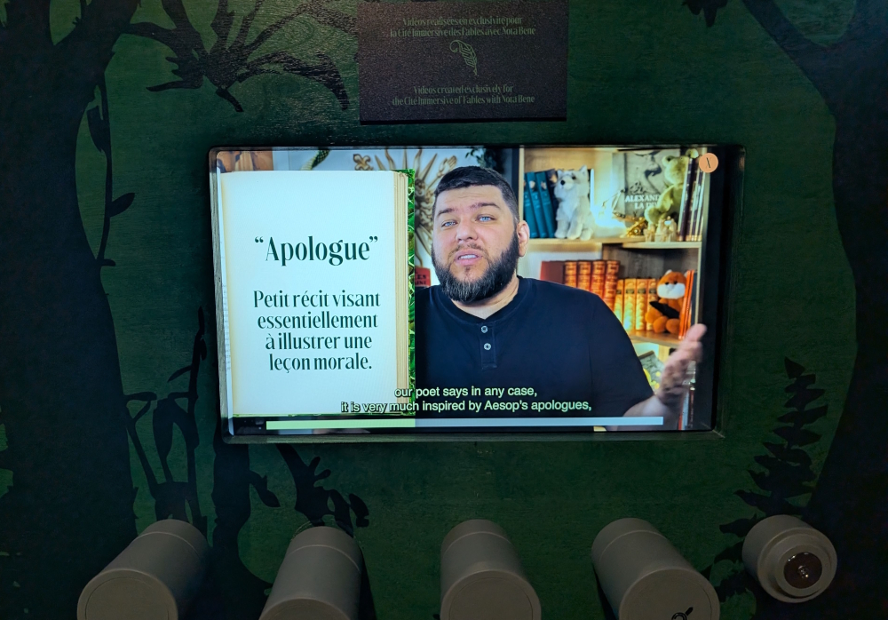 Short videos are captioned in English