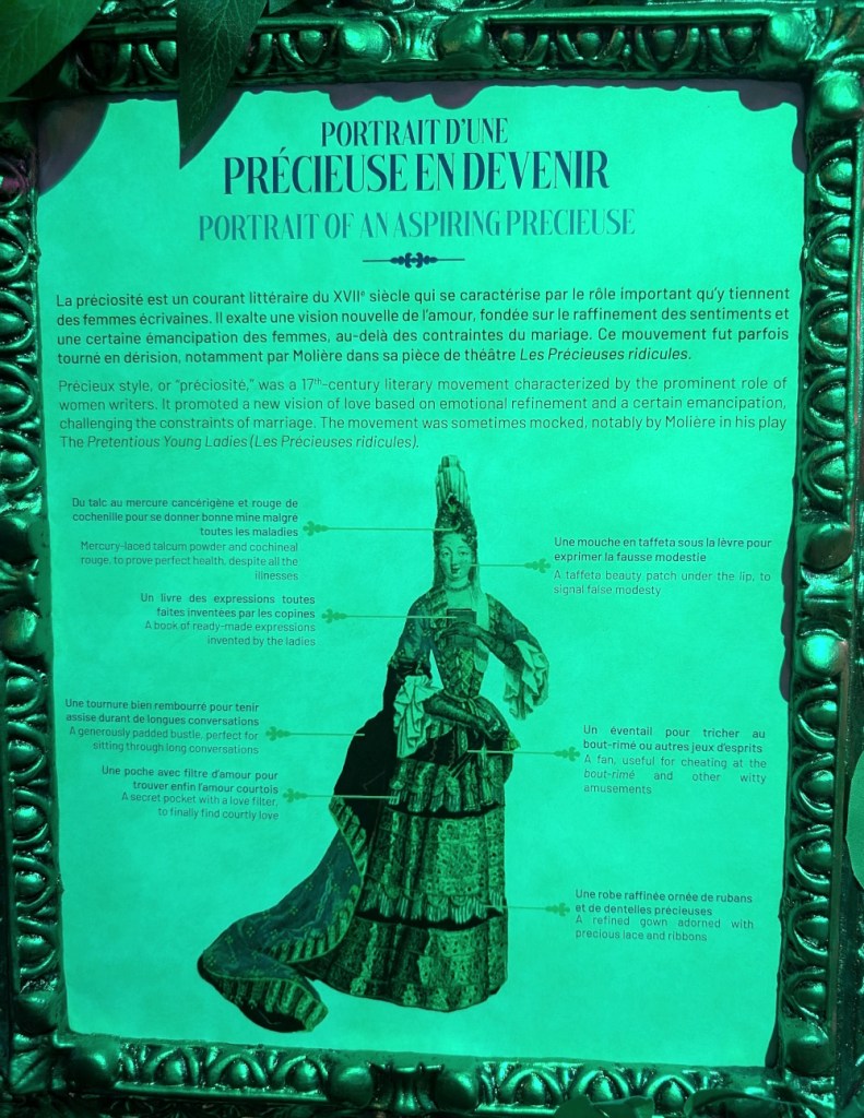 One of the many interesting panels adding historic context