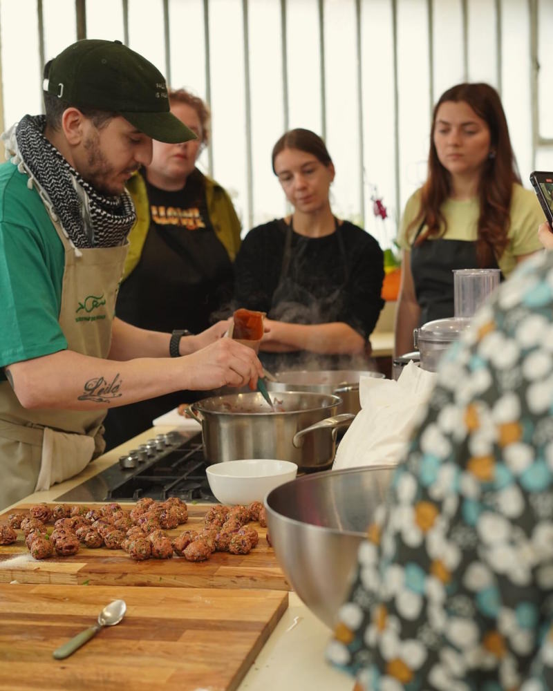 Stand at the Noël Rebelle Vegan Holiday Market