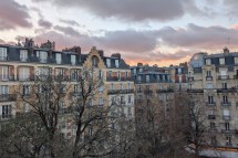 Rooftops over square Trousseau