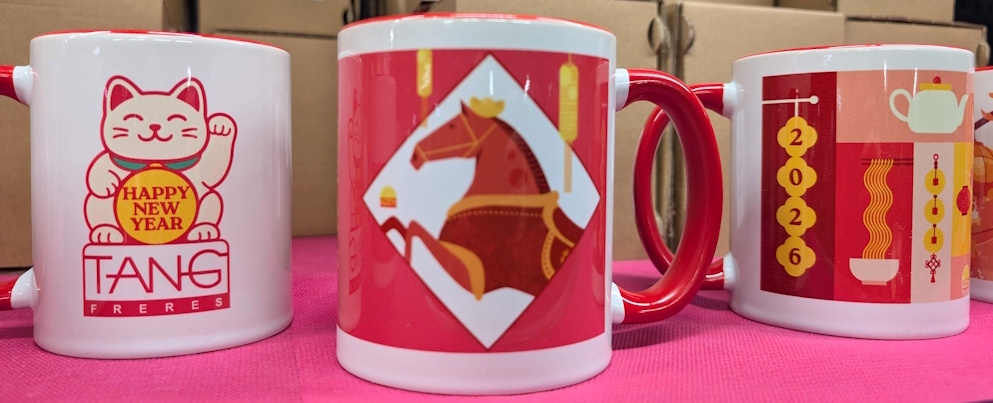 Tang Freres limited edition mugs