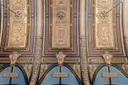The ceiling in the Salle des Fêtes