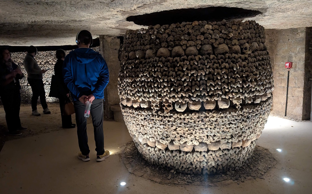 You can see the new uplighting spots on the floor. 