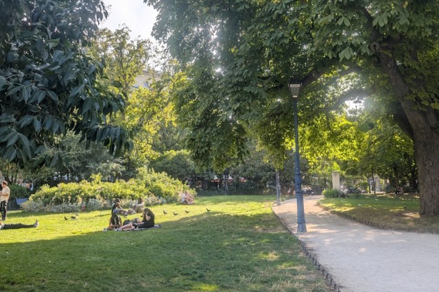 Jardin Tour St-Jacques